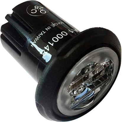 Blixtkula LED, Blå, F13B, DV